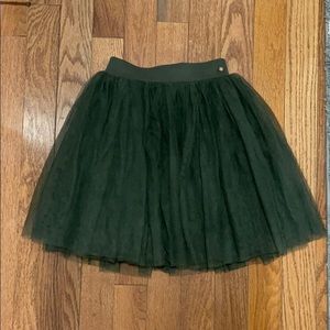 COPY - Matilda Jane olive green tutu treehouse skirt